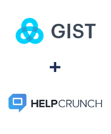 Integração de Gist e HelpCrunch