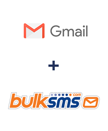 Integração de Gmail e BulkSMS