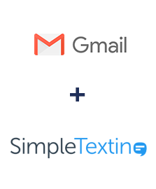 Integração de Gmail e SimpleTexting