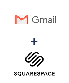 Integração de Gmail e Squarespace