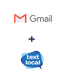 Integração de Gmail e Textlocal