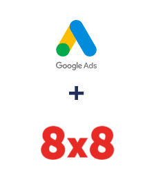 Integração de Google Ads e 8x8