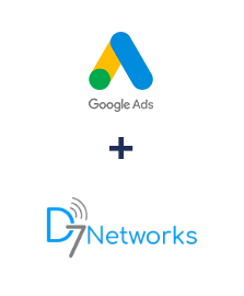Integração de Google Ads e D7 Networks