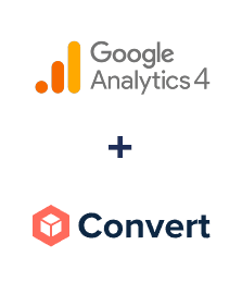 Integração de Google Analytics 4 e ConvesioConvert