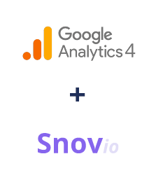 Integração de Google Analytics 4 e Snovio