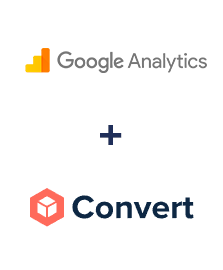 Integração de Google Analytics e ConvesioConvert