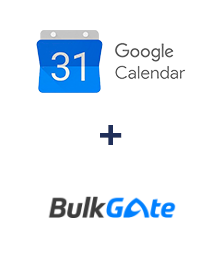 Integração de Google Calendar e BulkGate