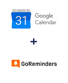 Integração de Google Calendar e GoReminders