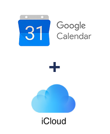 Integração de Google Calendar e iCloud