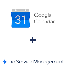 Integração de Google Calendar e Jira Service Management