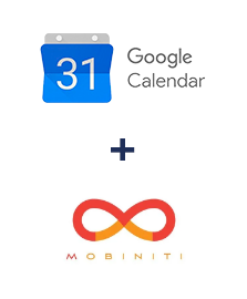 Integração de Google Calendar e Mobiniti