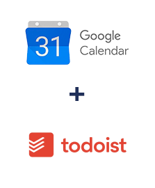 Integração de Google Calendar e Todoist