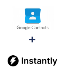 Integração de Google Contacts e Instantly