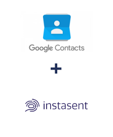 Integração de Google Contacts e Instasent