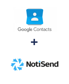 Integração de Google Contacts e NotiSend Integração de Google Contacts e NotiSend