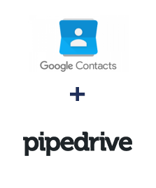 Integração de Google Contacts e Pipedrive