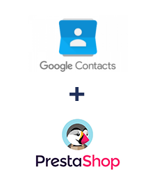 Integração de Google Contacts e PrestaShop