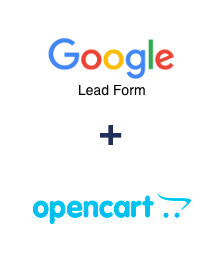 Integração de Google Lead Form e Opencart