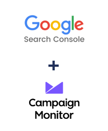 Integração de Google Search Console e Campaign Monitor