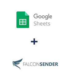 Integração de Google Sheets e FalconSender