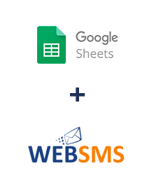 Integração de Google Sheets e WebSMS