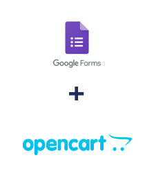 Integração de Google Forms e Opencart