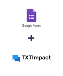 Integração de Google Forms e TXTImpact