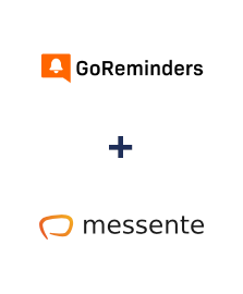 Integração de GoReminders e Messente