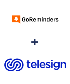 Integração de GoReminders e Telesign