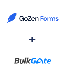 Integração de GoZen Forms e BulkGate