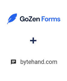 Integração de GoZen Forms e BYTEHAND Integração de GoZen Forms e BYTEHAND