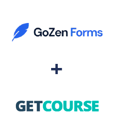 Integração de GoZen Forms e GetCourse (receptor)
