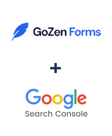 Integração de GoZen Forms e Google Search Console