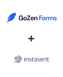 Integração de GoZen Forms e Instasent