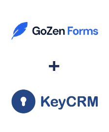 Integração de GoZen Forms e KeyCRM