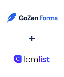 Integração de GoZen Forms e Lemlist