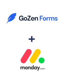 Integração de GoZen Forms e Monday.com