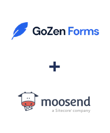 Integração de GoZen Forms e Moosend