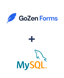 Integração de GoZen Forms e MySQL