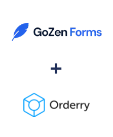 Integração de GoZen Forms e Orderry