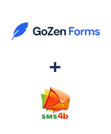 Integração de GoZen Forms e SMS4B