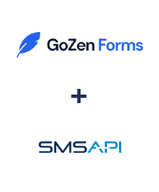 Integração de GoZen Forms e SMSAPI