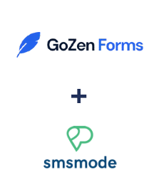 Integração de GoZen Forms e Smsmode