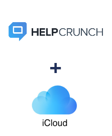 Integração de HelpCrunch e iCloud