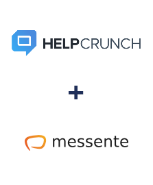 Integração de HelpCrunch e Messente