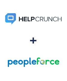 Integração de HelpCrunch e PeopleForce