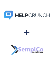 Integração de HelpCrunch e Sempico Solutions