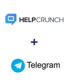 Integração de HelpCrunch e Telegram