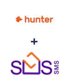 Integração de Hunter.io e SMS-SMS