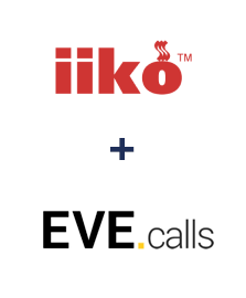 Integração de iiko e Evecalls Integração de iiko e Evecalls